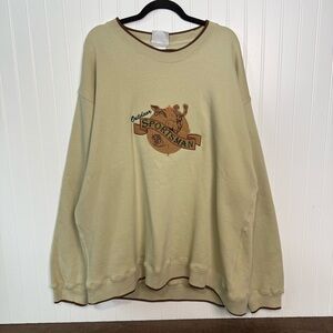 Vintage 90s M&C Sport Outdoor Sportsman Embroidered Crewneck XLT